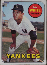 1969 Topps Baseball Roy White #25