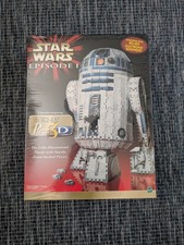 Star Wars Episode I R2-D2 Puzz3D 3D Puzzle w/ Electronic Sound 708 pc NEW Sealed