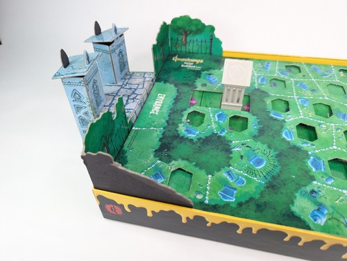 Juego de terror en el cementerio de piel de gosebumps de colección Milton Bradley 1995 99% completo - Imagen 4 de 14