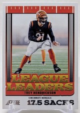 2025 Panini Score Football - Trey Hendrickson Card 4 League Leaders