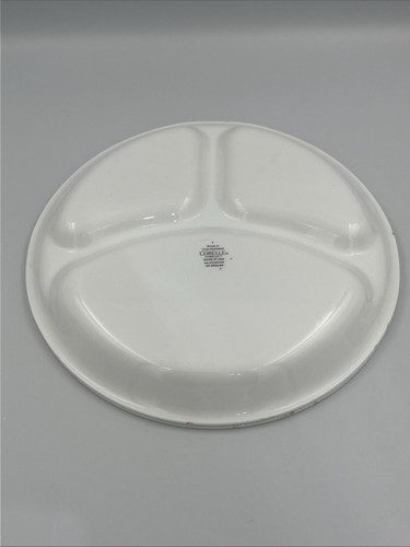 Pair of  Corelle Winter Frost White Divided 3-Section Dinner Plates 10-1/4” - Picture 8 of 8