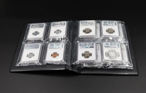 NUMIS® Coin Collecting Album fits 16 Slabs, Cases, or Holders, Inc. NGC® PCGS® - Picture 4 of 6
