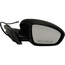 Right Mirror Paintable Power Non-Heated Manual Fold Nissan Altima 19-21 All Trim