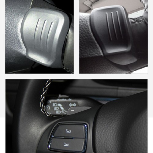 Carbon Fiber Steering Wheel Paddles Shifter Trim For VW Golf 6 09-15Beetle 13-15 - Picture 3 of 13