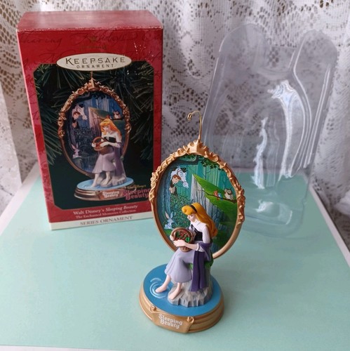 DE COLECCIÓN 1999 SELLO WALT DISNEY'S DURMIENTE SERIE ORNAMENTO #3 QXD4097 - Imagen 1 de 18