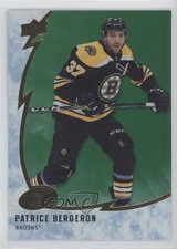 2019-20 Upper Deck Ice Green Patrice Bergeron #15 xp6