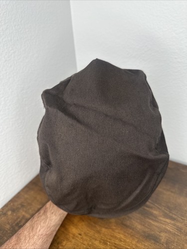 Vintage 90s Stussy Brown Newsboy Cabbie Hat Rare Cap Embroidered Logo Large - Picture 6 of 9
