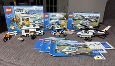 LEGO City - Police Three Sets   4436 7286 7741  - Complete - Mint - Disassembled