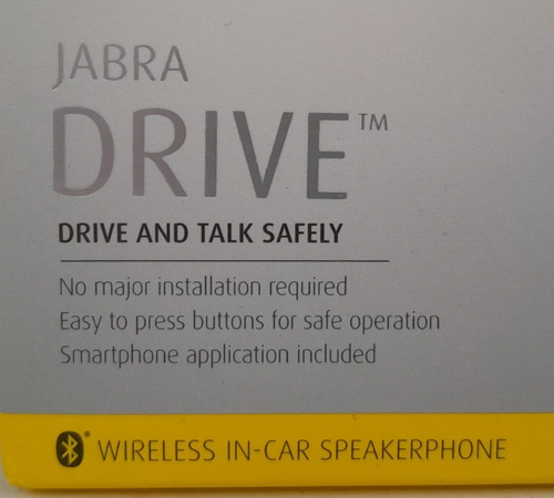 Jabra Drive Wireless in-Car Speaker HFS004 New A8 G606 - Picture 4 of 14