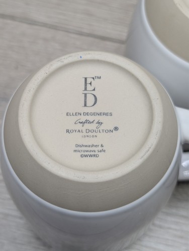 Juego de 3 tazas tazas Ellen Degeneres de Royal Doulton - Imagen 6 de 8