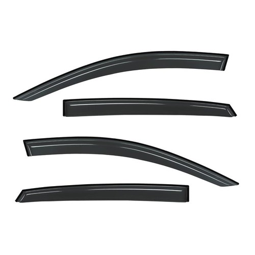 For Honda Accord 2018-2022 Tape-on Window Visor Vent Rain Guards - Picture 2 of 10