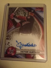 2024 Bowman's Best Victor Hurtado AUTOGRAPH #B24VH Baseball Card
