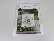 Cotton Pixels Gardener s Cat Counted Cross St...