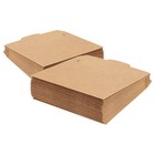  100pcs Kraft Paper Cd Sleeves Envelopes For Cd Dvd Storage Brown Cardboard