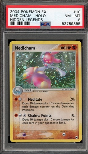 Medicham graded PSA 8 for sale on eBay