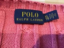Polo Ralph Lauren Teenage Girls Xl Jumper