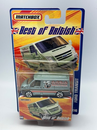 Matchbox Best of British Ford Transit Van, Sheffelford's Bakery, 1:64, NIB