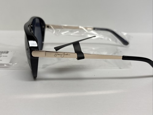 Sean John SJS1002CE Black Piolet Shaped Sunglasses New with Tags. - Picture 5 of 5