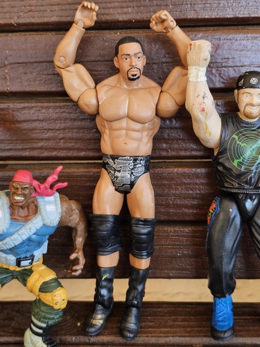 🚨🔥VINTAGE KONVOLUT 7 WWE & WWF ACTIONFIGUREN SELTEN - Bild 5 von 9