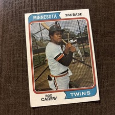 1974 Topps - Rod Carew #50  (HOF)🥶