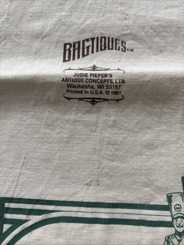 R H Kruger Toy Co. Teddy Bear Cloth Bag Bagtiques Judie Pieper’s Antique Concept - Picture 3 of 6