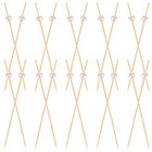  100 Stücke Obst Picks Perle Topper Lebensmittel Picks Bambus Obst Vorspeise