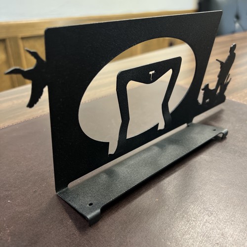 Metal Duck Hunter With Dog And Bird | Art By Tammy Grose | 4”x6” Picture Frame - Picture 8 of 20