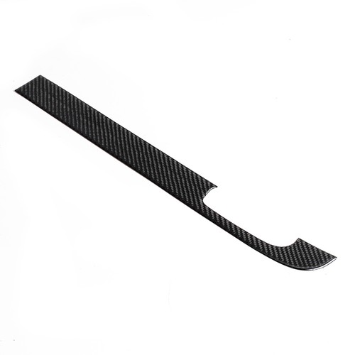 1x For 15 + Dodge Charger Real Carbon Dashboard Co-pilot Storage Box Panel Cover - Picture 7 of 10