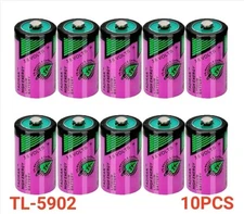 10X battery For TADIRAN TL-5902 3.6V 1/2 AA ER14250 SL350/750 TL-2150 Batteries