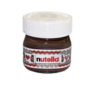 Nutella Holiday/Christmas Hazelnut Spread W Cocoa 1.05oz White Top-NEW-SHIP24HRS