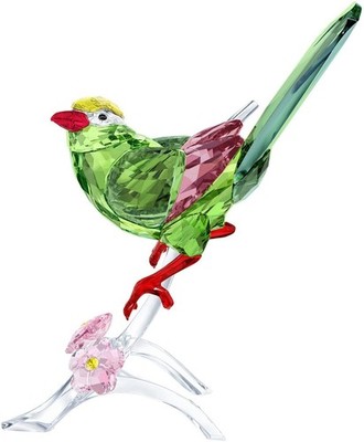 SWAROVSKI CRYSTAL GREEN MAGPIE FIGURINE #5244650 NIB!