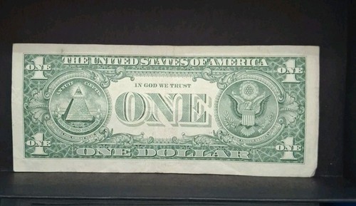 66 99 29 39 einzigartige/ausgefallene Seriennummer 1 $ One Dollar Schein zirkuliert aber schön - Bild 3 von 3