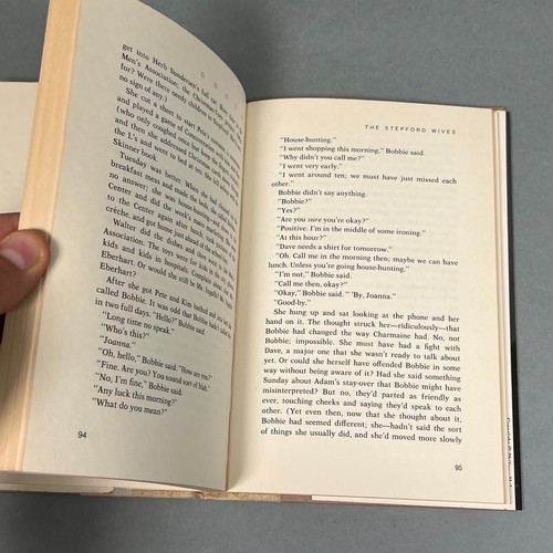 RARE The Stepford Wives, Ira Levin 1972 TRUE 1st Edition 1st Printing +DJ Horror - Picture 16 of 19
