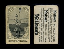 1922 V61 Neilson’s Chocolates Type 1  # 73 *** DAVE BANCROFT *** NY Giants