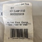 Kaba Ilco Key Clamp Stud Fits  017 Key Machine One Pair Rocky Mount NC — photo 2