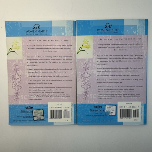 Lot of 9 Women of Faith Study Guide Series Bible Paperback Books - Picture 7 of 11
