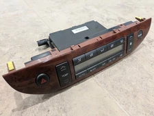 2002-2006 Toyota Camry A/C Wood Woodgrain Heater Climate Control Dual Connector