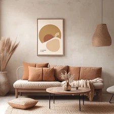 Gray Hand Painted on Oil Painting Home Decor Minimalism Abstract Wall Art 