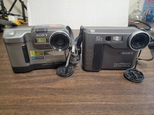 Lot Of 2 Sony Digital Mavica Digital Cameras: MVC-FD88  MVC-FD73