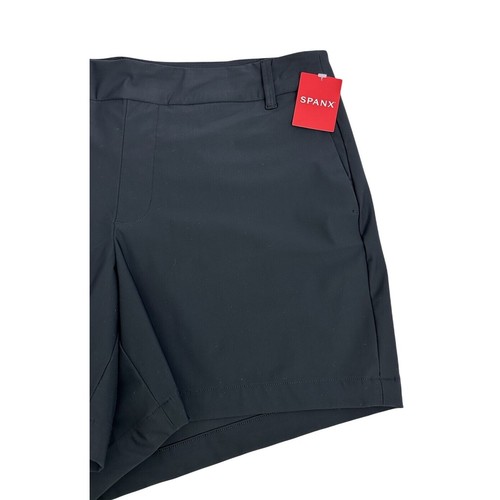 Spanx Sunshine Damen-Golfshorts 6 Zoll sehr schwarz UPF 50+ Stretch Größe XL neu - Bild 11 von 15