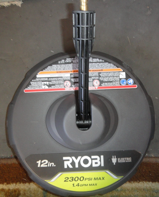 #ad NEW RYOBI ELECTRIC PRESSURE WASHER DISC 2300 PSI 12 INCH 1.4 GPM $34.99