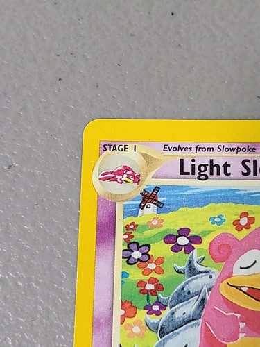 Pokemon Light Slowbro Neo Destiny 51/105 Uncommon *Creased* - Picture 2 of 11