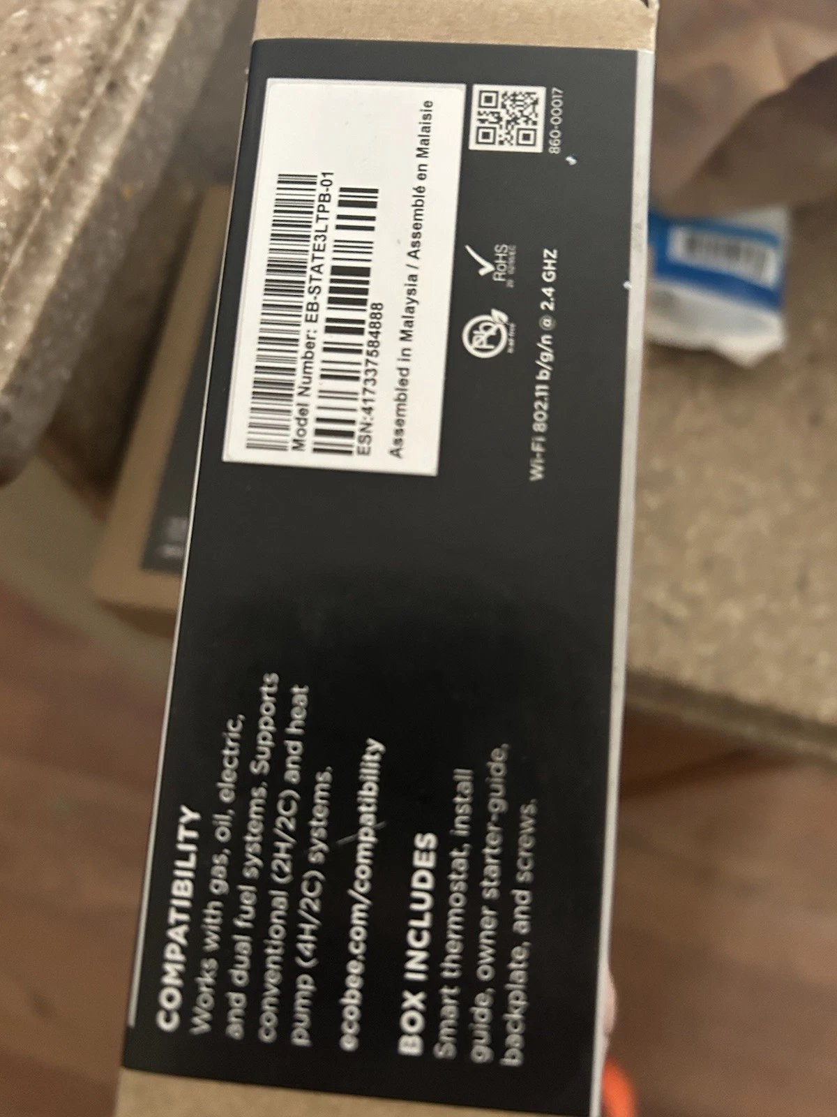 ecobee smart thermostat
Opens in a new window or tab