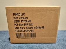 Funko Pop! Deluxe Star Wars Clone Wars: Ahsoka Tano in Delta-7B #638 (New) (NIB)