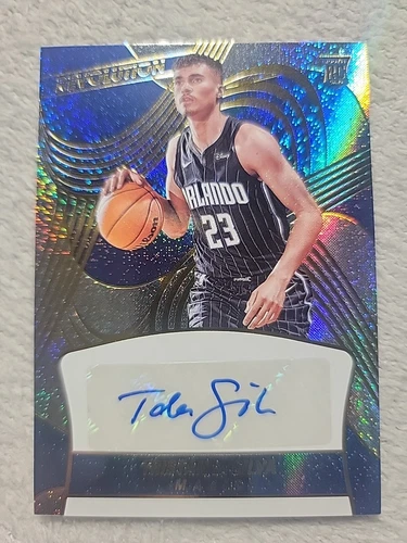 Tristan Da Silva 2024-25 Revolution Basketball Rookie Autograph Orlando Magic 
