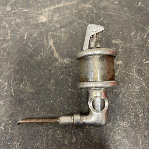 Vermont Farm Machine Co vernickelter & glasbeschichteter Schmierstoffgeber Öler Hit Miss Engine