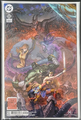 Justice League vs Godzilla vs Kong Vol. 2 #2, Lot, 4 Covers, NM/Better - Picture 3 of 5