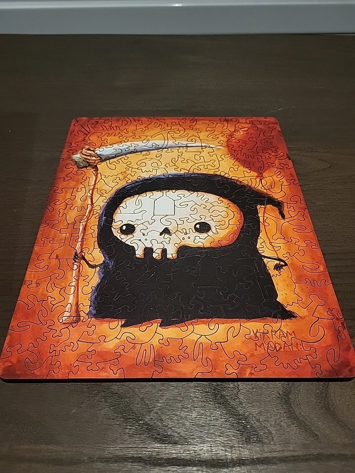 Artifact Puzzles "Short-Lived Balloon" by Vikram Madan 162 pieces COMPLETE EUC  - Image 2 of 4