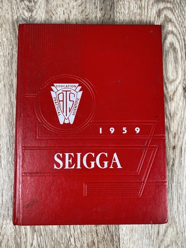 Seigga 1959 Yearbook Park River, ND - ATS Practical Scientific Education - Picture 1 of 14