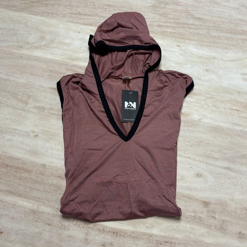 NWT N2N Bodywear A**less Hooded Onezee Sz L - Picture 10 of 11